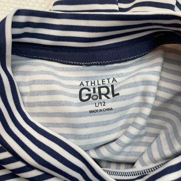 Athleta Girl Striped Dri Fit Tank - Picture 3 of 3